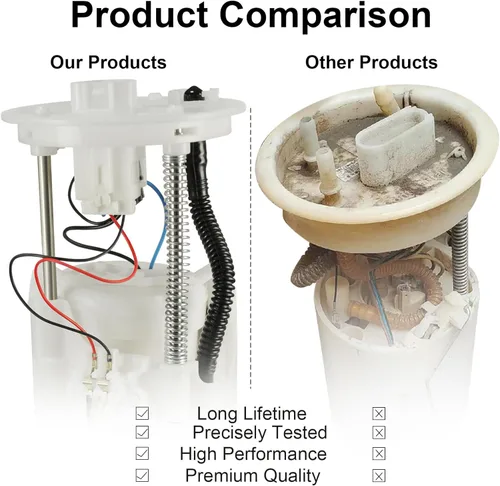 Vista 6 de Conjunto de módulo de bomba de combustible eléctrica compatible con Toyota Camry 2007 2008 2009 2010 2011 L4 2.4L 2.5L reemplazar E8937M FG1170