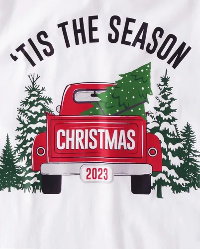 Vista 2 de The Children's Place - Pijama de algodón de 2 piezas para niños, corte ceñido, para Halloween