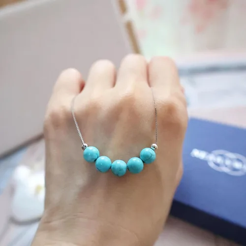 Vista 34 de Crystal Pendant Necklace 925 Sterling Silver Chain Necklace Adjustable Healing Crystal Necklace For Women