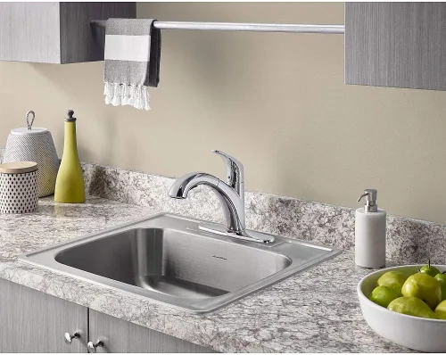Vista 5 de American Standard 7074100.002 Colony Pro - Grifo de cocina extraíble, cromo pulido