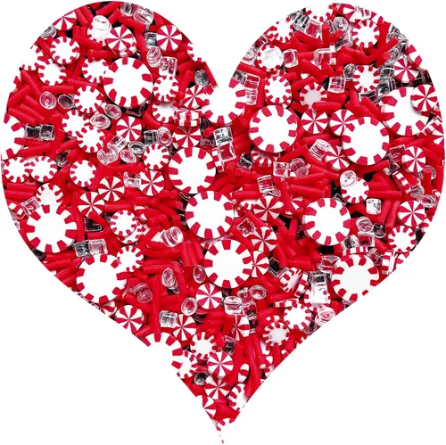 Vista 18 de Chispitas Falsas Chispitas Falsas de Navidad Chispitas Falsas de Caramelo Chispitas de Arcilla Polimérica Chispitas Poliméricas Rebanadas de Arcilla