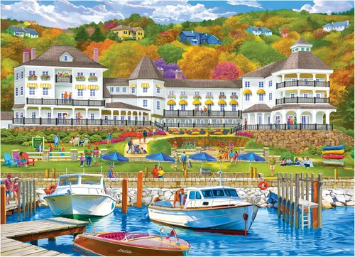 Vista 10 de RoseArt - Kodak Premium - Invernadero victoriano - Rompecabezas de 1000 piezas para adultos