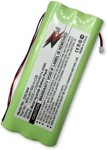 Vista 2 de Batería de 7.2 V compatible con 6PH-AA1500-H-C28 DSC9047 Power Series Sistema de alarma ADT DSC Back-Up SCW9045 SCW9047 2000mAh