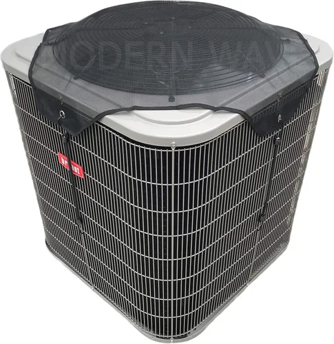 Vista 7 de MODERN WAVE Cubierta de Aire Acondicionado Central para Unidades Exteriores 28 x 28 - Cubierta Defensora Universal para AC Exterior Superior