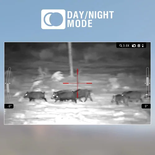 Vista 3 de ATN Night Vision Scope - Ultra Sensitive Night Vision Sensor, HD Display - Premium Night Vision Scope for Precision and Clarity in Low-Light