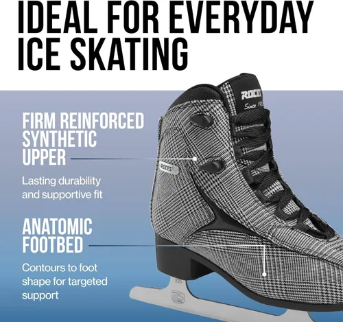 Vista 3 de Roces Wooly Fleur De Lis Ice Skate Superior Italian Navy 450694 0002