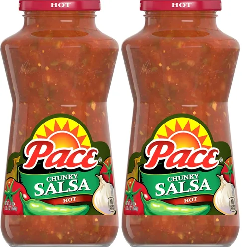 Vista 34 de Pace Salsa mediana gruesa con bajo contenido de sodio, tarro de 16 onzas