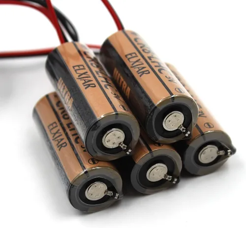 Paquete de 5 baterías CR8-LHC de 3 V 2400 mAh para limpiadores Toto TH559EDV410R