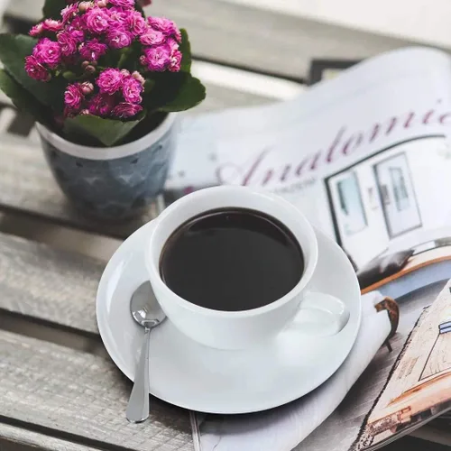 Vista 4 de Wesdxc56 Demitasse - Juego de 12 cucharas de café expreso, mini cucharas de café, cucharas pequeñas de acero inoxidable 18/10 para postre, té