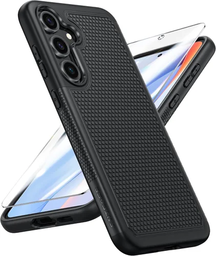 Vista 24 de FNTCASE Funda para Motorola Moto G-Stylus-5G-2023: funda protectora de doble capa a prueba de golpes Parte trasera texturizada antideslizante
