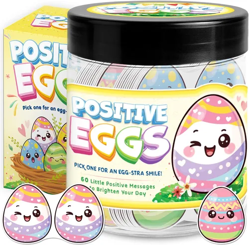 Vista 12 de Tarro de voleibol positivo con 60 tarjetas de afirmación, regalos de voleibol de Navidad para adolescentes, regalos de equipo de voleibol, regalo