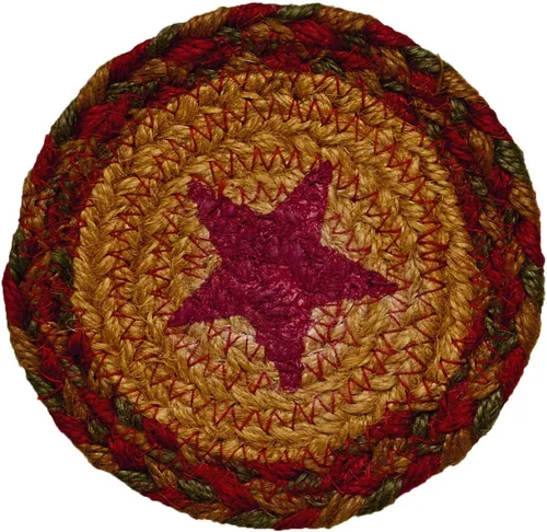 | Colección trenzada Cinnamon Star Premium | Estilo primitivo, rústico, campestre, de granja | Yute/algodón | 30 días sin riesgo | Alfombra de
