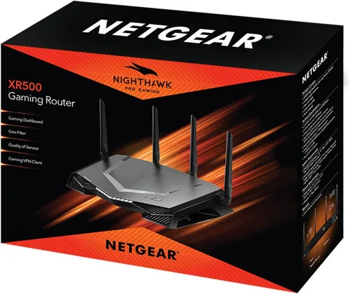 Vista 6 de NETGEAR Nighthawk Pro Gaming XR500 Wi-Fi Router with 4 Ethernet Ports and Wireless speeds up to 2.6 Gbps, AC2600, Optimized for Low Ping