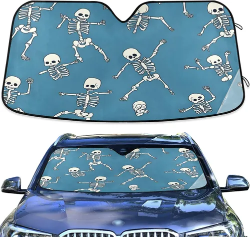 Vista 22 de Parasol para parabrisas de automóvil de tiburón para ventana delantera, accesorios interiores para automóvil SUV