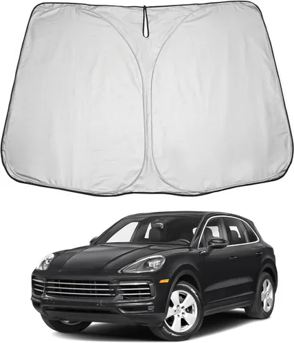 Vista 20 de LUWU Parasol para parabrisas para Dodge RAM 1500 y 2500 2009-2018 - Parasol para ventana delantera con bloqueo de rayos UV Dodge RAM 1500 2500