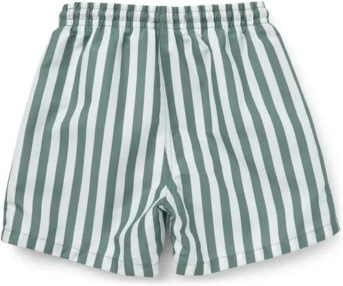 Vista 2 de Traje de baño para niños, ropa de playa de secado rápido, pantalones cortos de natación para niños pequeños, traje de baño a rayas, traje de baño