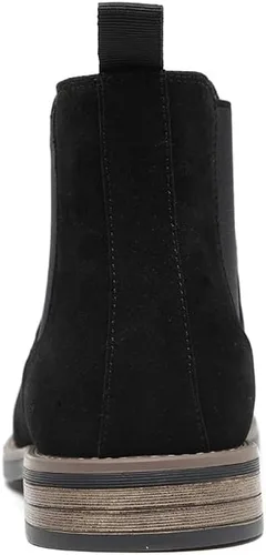 Vista 5 de DECARSDZ Mens Chelsea Boots Casual Comfy Slip-On Dress Men Ankle Boot