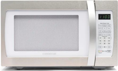 Vista 17 de Farberware - Horno microondas de sobremesa de 0.7 pies cúbicos – 700 vatios de potencia, configuraciones de cocción automática, descongelación