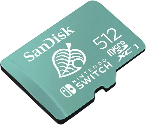 Vista 4 de SanDisk Tarjeta MicroSD de 512 GB Nintendo Switch Tarjeta de memoria funciona con Nintendo Switch OLED, Switch y Switch Lite (SDSQXAO-512G-GNCZN)