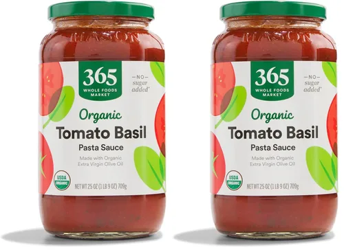 Vista 9 de 365 by Whole Foods Market, Salsa de pasta de hierbas italianas orgánicas, 25 onzas