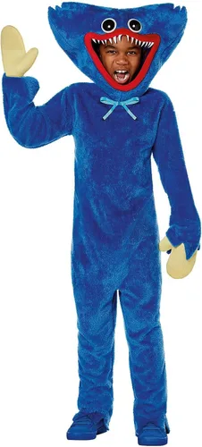 Spirit Halloween Poppy Playtime - Disfraz de Huggy Wuggy para niños, con licencia oficial, disfraces de juegos