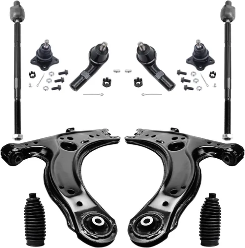 Vista 12 de Detroit Axle - Kit de brazos de control de extremo delantero RWD para cargador Chrysler 300 Dodge Challenger 11-19, brazos de control