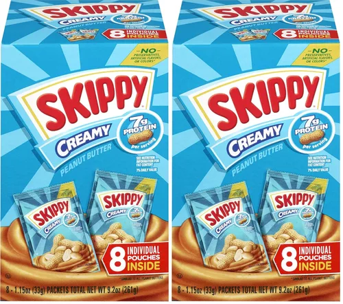 Vista 10 de SKIPPY Squeeze - Mantequilla de maní cremosa, 6 onzas (paquete de 6)