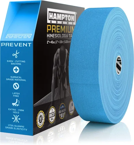 Vista 14 de Hampton Adams As Seen on Shark Tank Elastic Kinesiology Tape (Bulk Roll) 135ft Uncut Supports & Protects Muscle Wrist Knee Shoulder Back