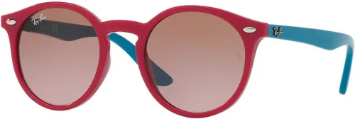 Vista 14 de Ray-Ban Junior RJ9064s - Gafas de sol redondas para niños Negro/Gris Claro Degradado Gris Oscuro