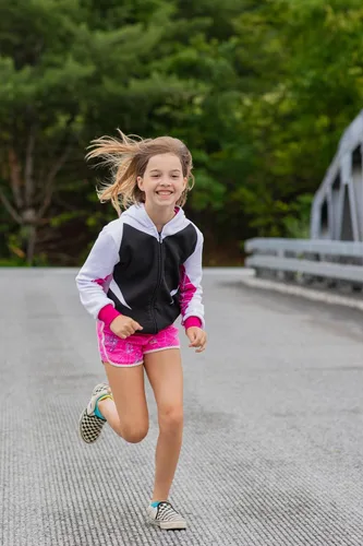 Vista 6 de Marvel Spider-Man Spider-Gwen Ghost Spider - Sudadera con capucha y cremallera para niñas pequeñas y grandes