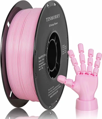 Vista 20 de TINMORRY - Filamento PETG CF de 1.75 mm para impresora 3D, compatible con Bambu LAB, Creality K1C, QIDI MAX3, FLASHFORGE Adventurer 5M, Prusa MK4