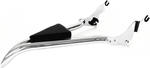 Vista 9 de Barra cromada desmontable para respaldo del pasajero para Harley Davidson Touring modelos 2009-2025 Street Glide Road Glide Electra Glide Road King