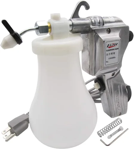 CKPSMS Marca - Textil Pistola de limpieza de puntos para impresoras de pantalla/limpieza de cristales y rocas 110 voltios # KP-170A 110 V 1 SET