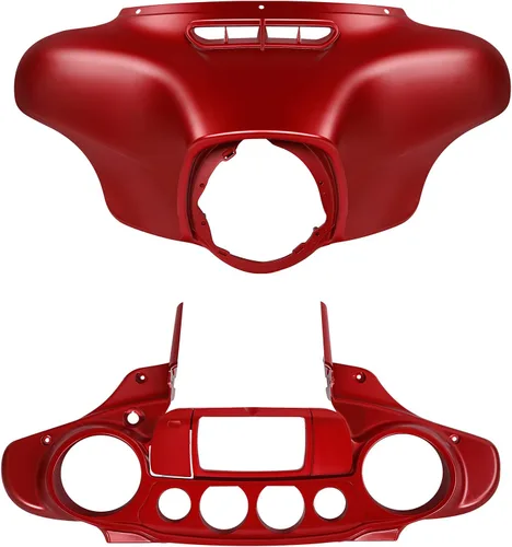 Vista 10 de TCMT Carenado Interior Batwing Compatible con Harley Touring 2014-2025 modelos Electra Glide, Street Glide Special, Ultra Limited y Tri Glide, No