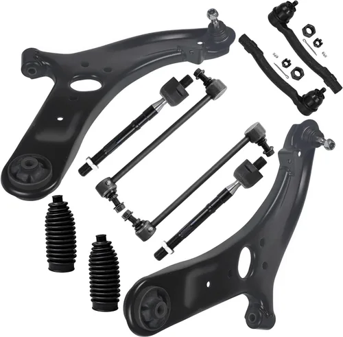 Vista 128 de Detroit Axle - Kit de brazos de control de extremo delantero RWD para cargador Chrysler 300 Dodge Challenger 11-19, brazos de control