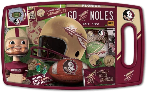 Vista 21 de YouTheFan NCAA Retro Series Tabla de cortar