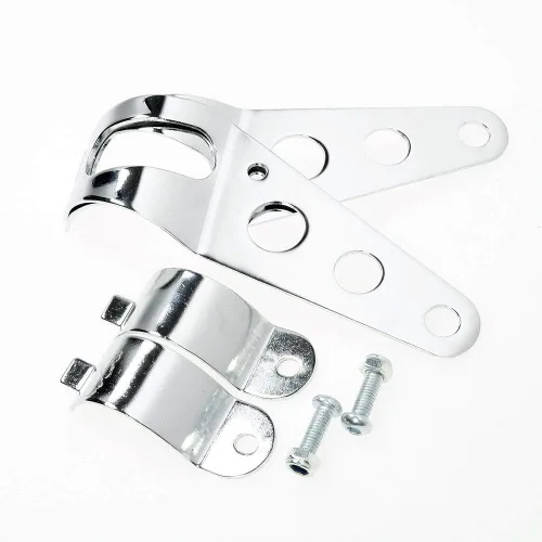 XMT-MOTO Soporte de faros universal para motocicleta con tubos de horquilla de 1.378 in a 1.693 in