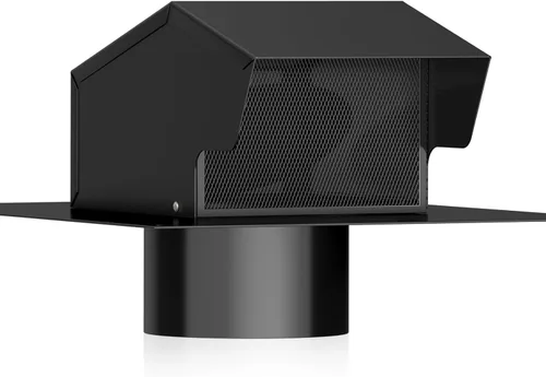 Rejillas de ventilación de techo extraíbles, Hon&Guan rejilla de ventilación de secadora de techo de 4 pulgadas para casas, rejilla de escape de