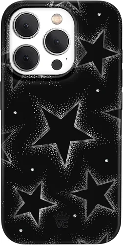 Vista 80 de VELVET CAVIAR Funda compatible con MagSafe para iPhone 15, probada en caídas de 10 pies, estampado de leopardo y amatista morada Amatista leopardo