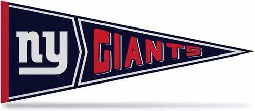 Vista 27 de Rico Industries NFL Retro - Alt 12" x 30" Felt Wall Décor Pennant - Great for Home/Bed Room/Man Cave Décor