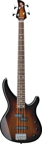 Vista 14 de Yamaha TRBX305 CAR - Bajo eléctrico de 5 cuerdas, rojo manzana caramelo
