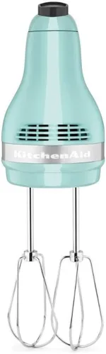Vista 2 de KitchenAid Batidora de mano de 3 velocidades Ultra Power Puré Puré Aqua Sky Blue