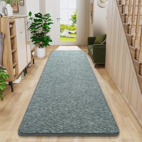 Vista 35 de Chicrug Shag - Alfombra geométrica moderna para dormitorio, alfombra de interior de espuma viscoelástica, de 5 x 7 pies, alfombra mullida para sala