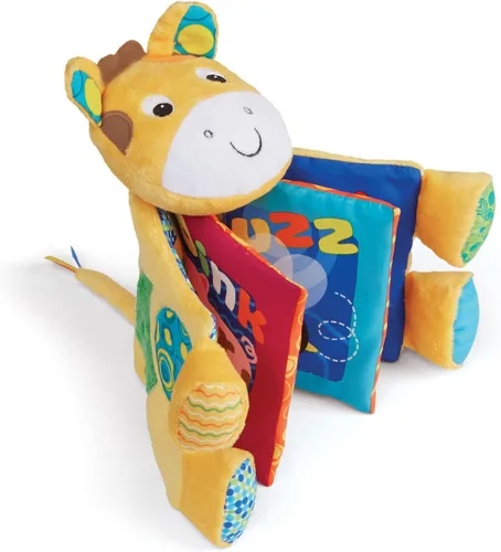 Kidoozie Farm Friends Crinkle Book Toy – Un juguete divertido y educativo para tu pequeño de 3 a 18 meses – Lavable a máquina – Fomenta la