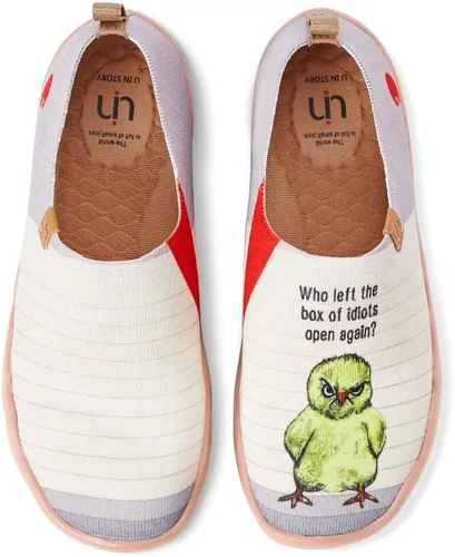 Vista 32 de UIN Mocasines casuales para mujer, de viaje, pintados, para caminar, ligeros, cómodos, de lona, tenis de moda Abbey Road