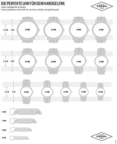 Vista 10 de Fossil - Reloj casual de cuarzo minimalista de acero inoxidable y delgado para hombre