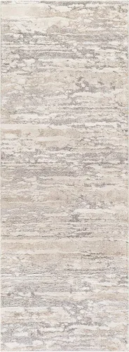 Vista 12 de Livabliss Lamarque - Alfombra moderna de pelo largo, 2 x 3 pies, gris/marfil