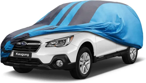 Vista 38 de Kaugung Funda impermeable para automóvil BMW Serie 3 (1999-2025), cubierta exterior completa para automóviles, ligera, resistente al sol, UV