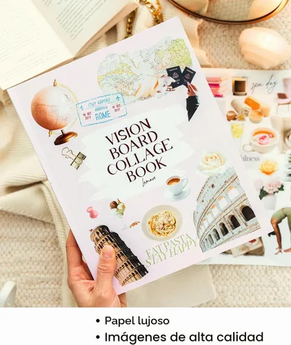 Vista 7 de Lamare Vision Board Collage Book - Más de 1000 imágenes y suministros