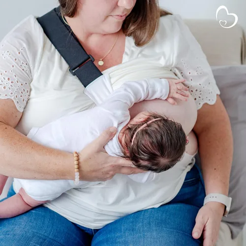 Vista 5 de Posicionador de senos para lactancia manos libres (S-M)